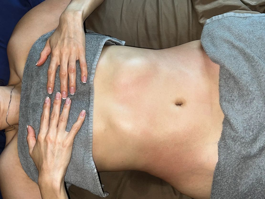 Brazilian lymphatic drainage massage after results Woodbridge VA