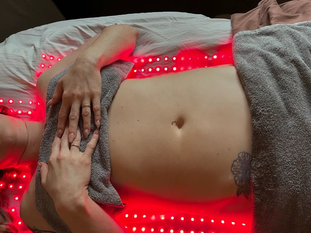 Before post-op tummy tuck surgery lymphatic drainage Woodbridge VA